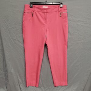 Chaus New York Pink Pants Women's Size 12